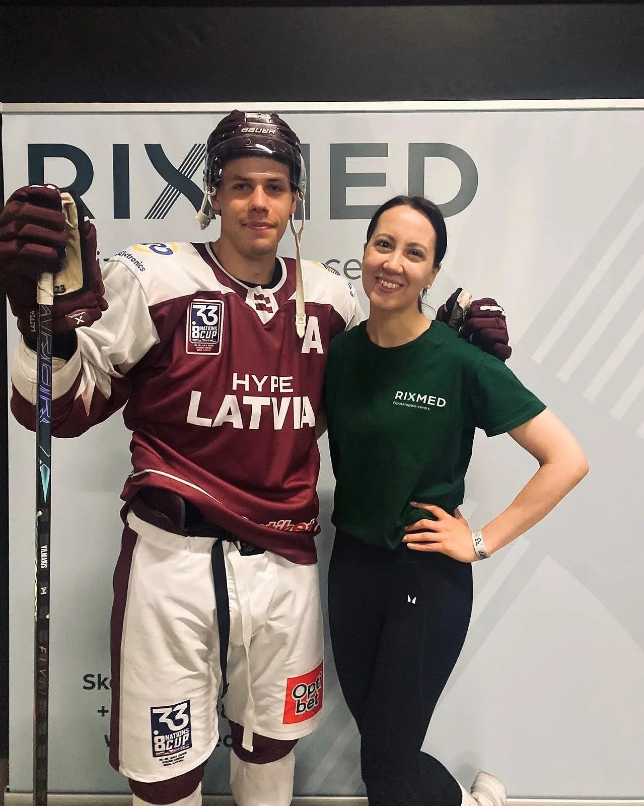 RIXMED fizioterapeiti piedalījās 3x3 Hype Hockey: 8 Nāciju kauss