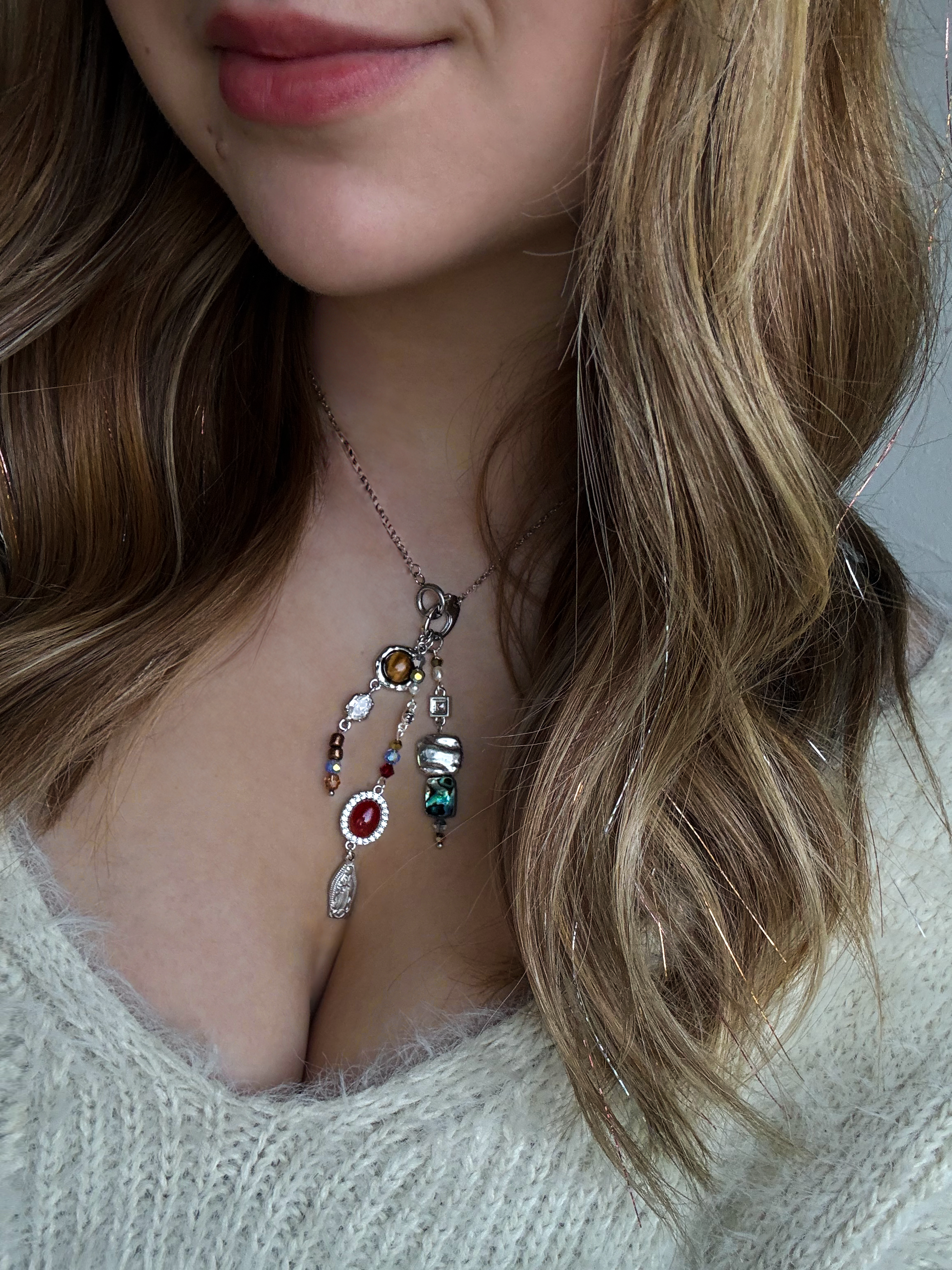 Emanuella Charm Necklace