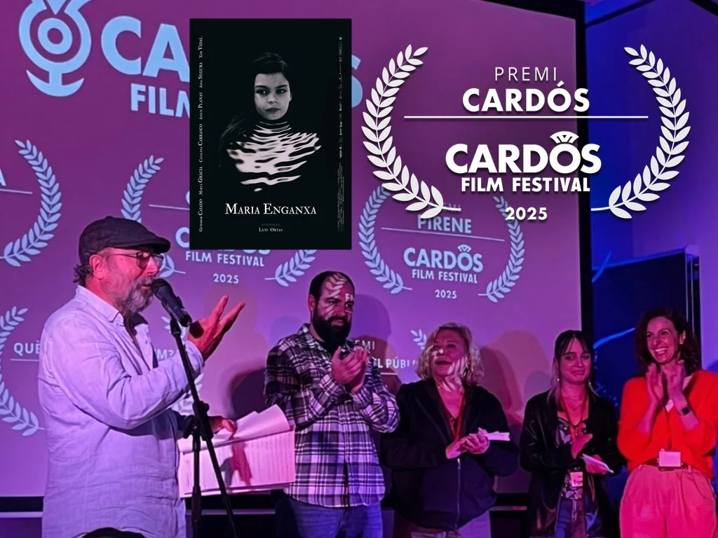 🏆 Maria Enganxa guanya el Premi al Millor Curtmetratge (ex aequo) al @cardosfilmfestival 👏👏👏
🎬 @luis.ortas  @guiomar.caiado  @planasrogers  @mmsdistribuciondecortometrajes  @icib_cultura  @mallorcafilmcommission  @asim_mallorca  @ib3  @pnaltpiri