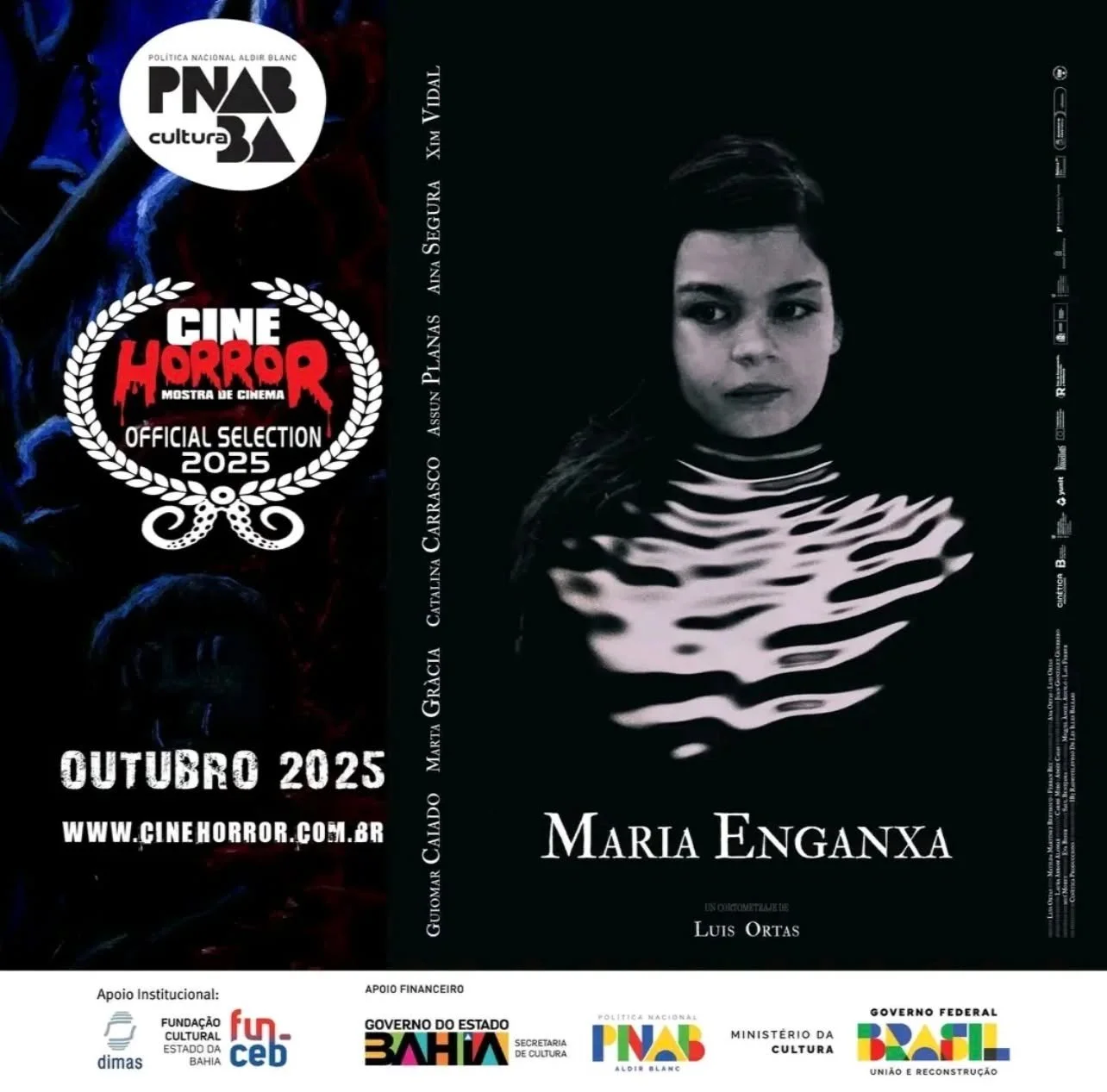 🍿 Maria Enganxa viatja cap a Brasil 🇧🇷 @cine.horror.festival 
@luis.ortas @guiomar.caiado @planasrogers @mmsdistribuciondecortometrajes @icib_cultura @mallorcafilmcommission @asim_mallorca IB3