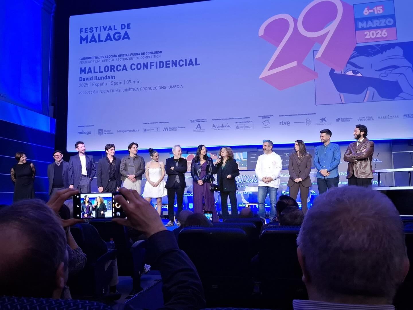 S&rsquo;estrena #MallorcaConfidencial al @festivalmalaga 📽️