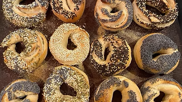 Sourdough Bagels