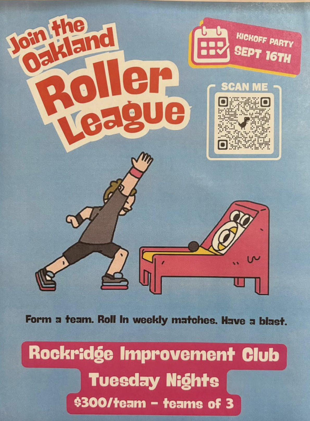 Roller League Kickoff
