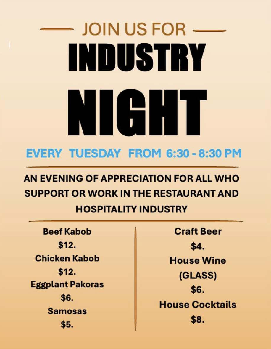 Restaurant/Hospitality Industry Night