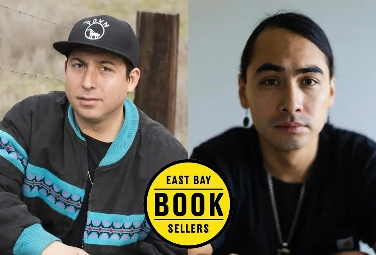 Julian Brave Noisecat and Tommy Orange
Friday, Oct 24 6:30-9PM
Local Economy collab with East Bay Booksellers
6058 College Avenue

Tommy Orange will be in conversation with Julian Brave Noisecat about the latter&rsquo;s new book, We Survived the Nigh