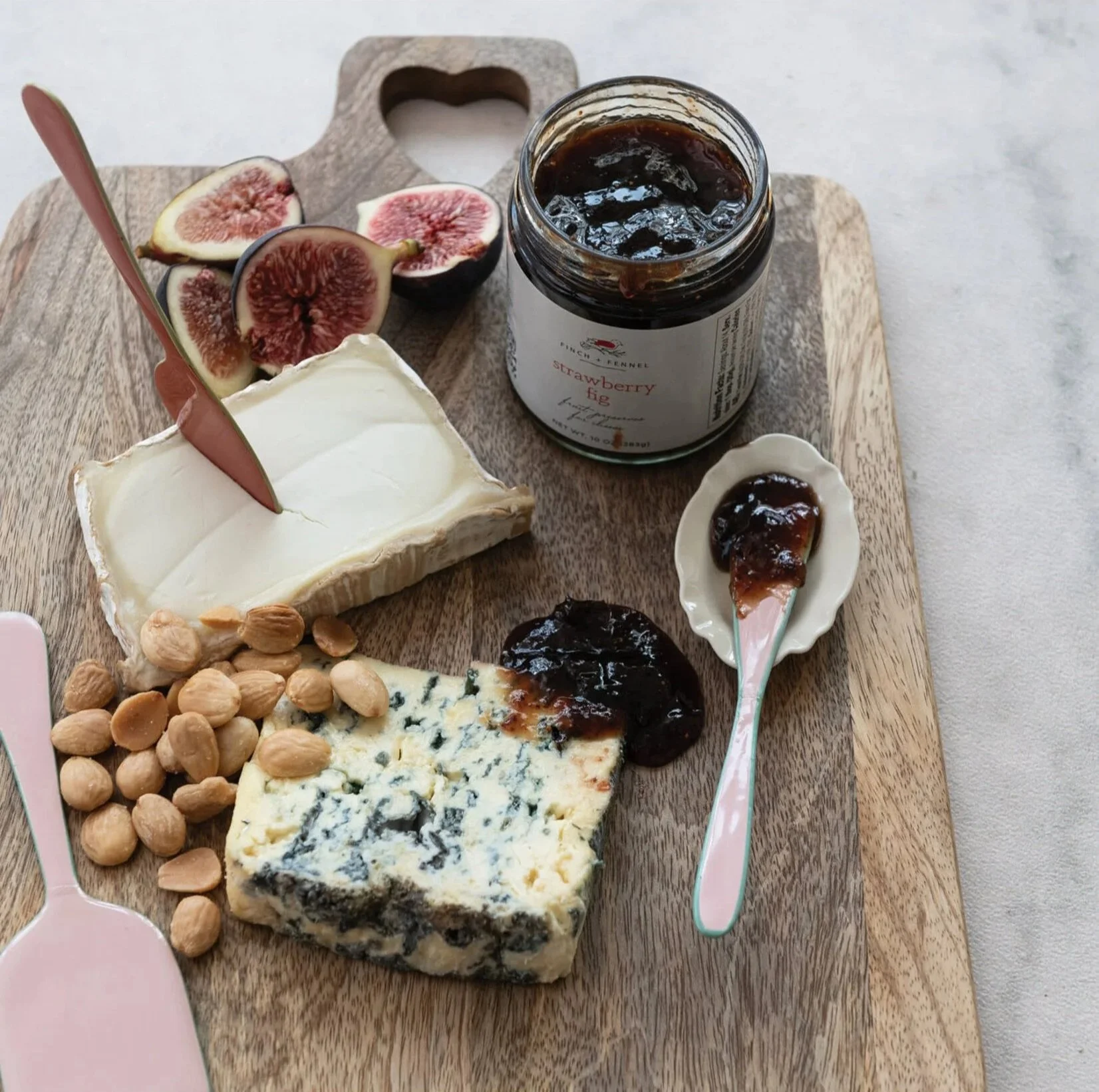 Strawberry Fig Cheese Preserves