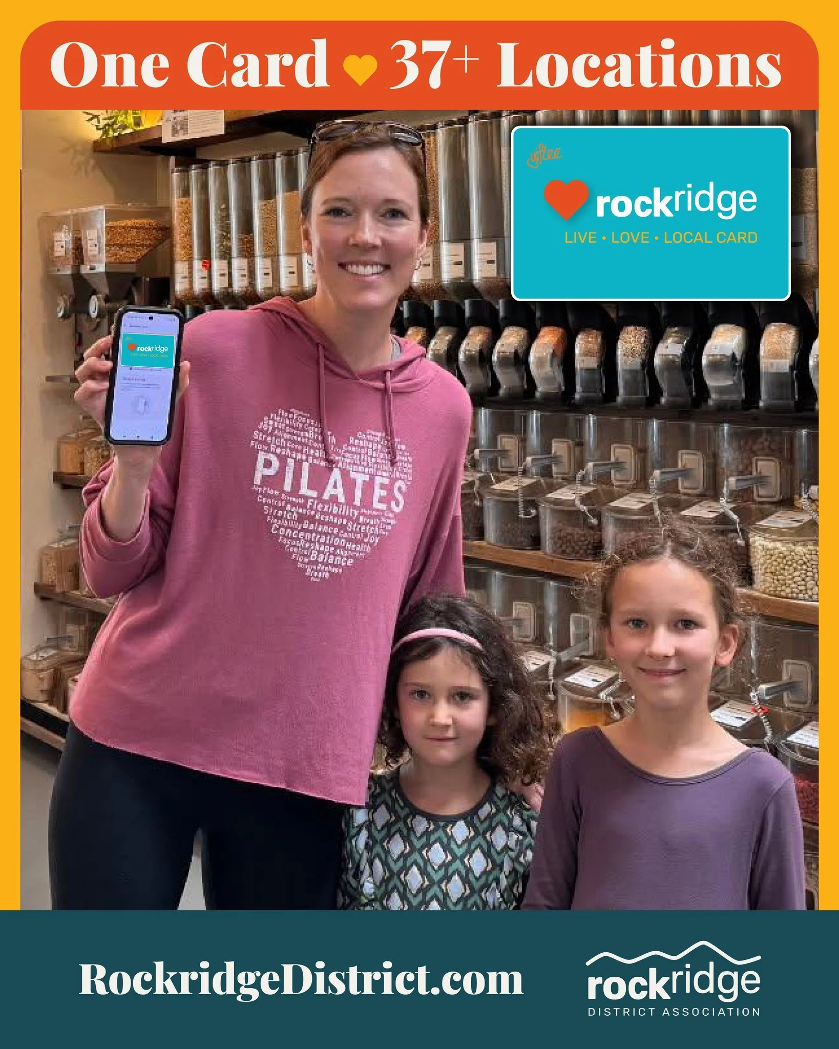 Looking for a great holiday, birthday, and fun gift idea for the teachers, coaches, neighbors, coworkers, or other special people in your life? The Rockridge Card is redeemable at 38+ Rockridge district boutiques, restaurants, spas, salons, and servi