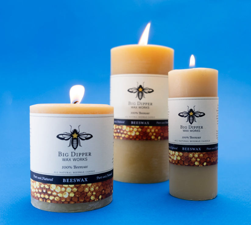 Big Dipper Beeswax Candles