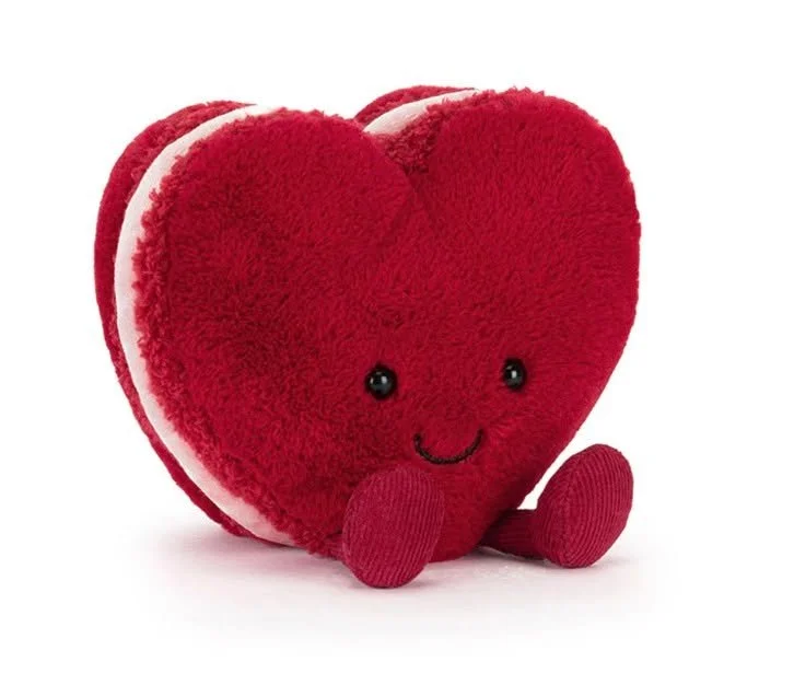 The Jellycat Heart Macaron never stops delighting. Available exclusively at Nathan&amp;Co, in store only, $33.

Nathan&amp;Co
5636 College Ave
nathanandco.com
@nathanandco