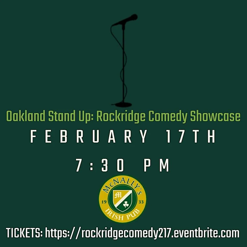 Oakland Stand Up: Rockridge Comedy Showcase
