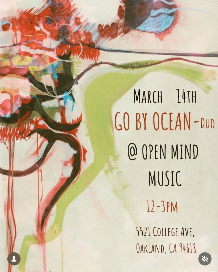 Don't miss the live show happening today at Open Mind Music (5521 College Ave) in Rockridge! @open_mind_music 

#livemusic #oakland #rockridgedistrict