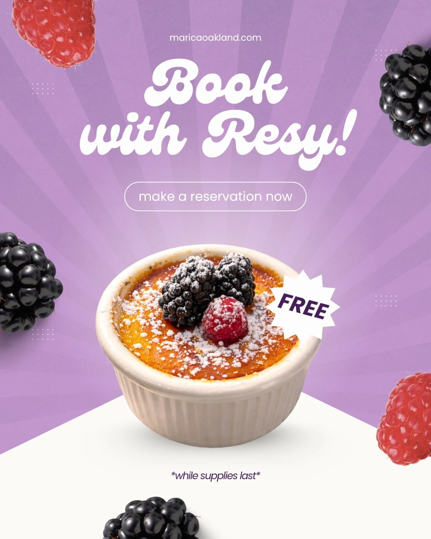 Marica is now accepting reservations through Resy...and with that new partnership, they&rsquo;ll be rolling out chef&rsquo;s tasting menu dinners, special events, and new experiences that they&rsquo;ve been wanting to bring to life for a long time.

