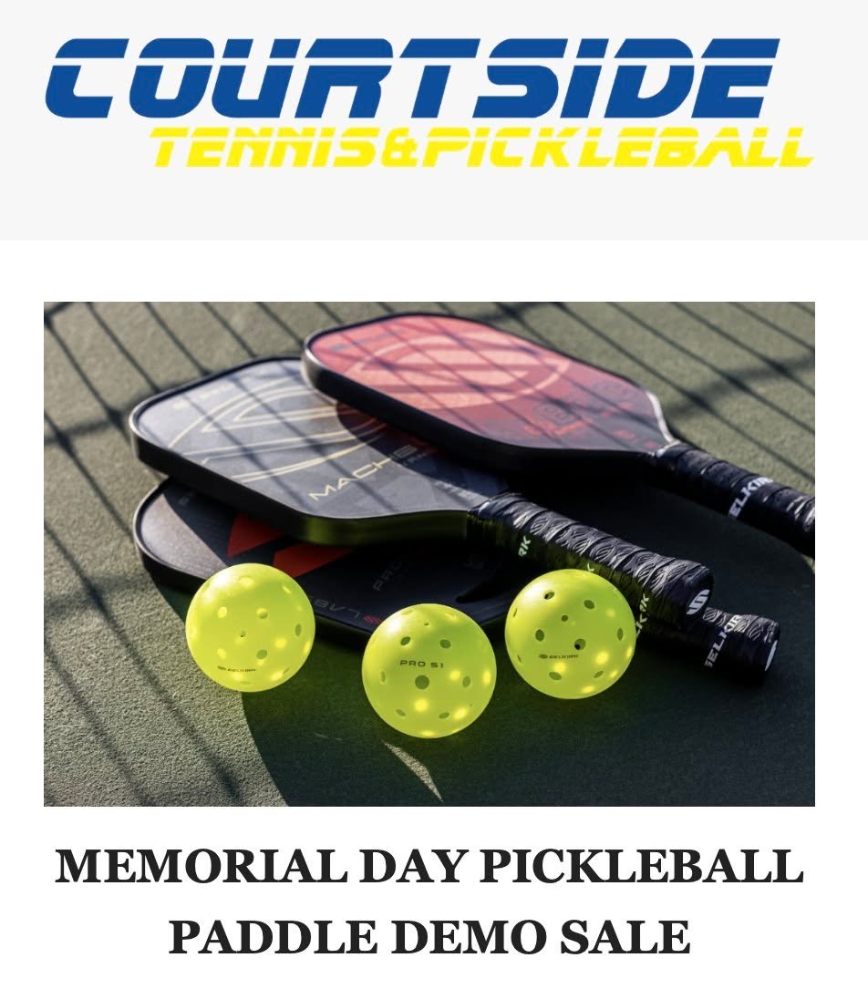 FEW DAYS ONLY &mdash; SCORE BIG SAVINGS
Upgrade your game without breaking the bank!
Shop our huge selection of gently used and demo pickleball paddles for just $50 each during their Memorial Day Sale Event.

🏓 Top Brands
🔥 Limited Inventory
💥 Inc