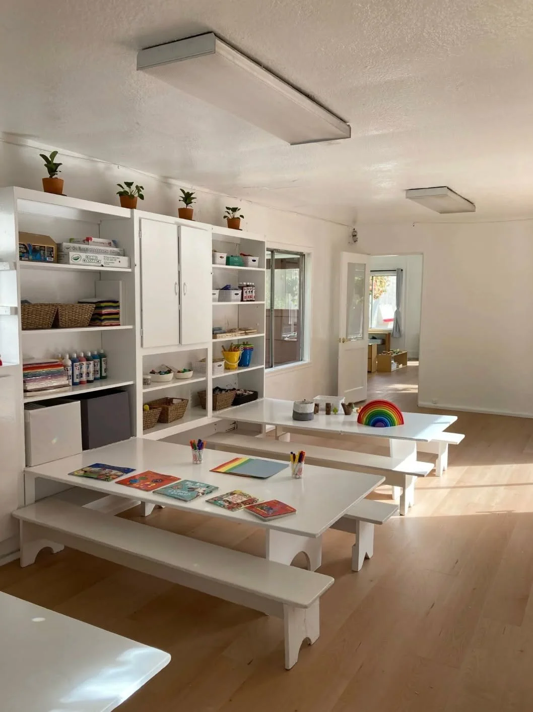 Looking for an early education school? Arbor Preschool is conveniently located on College Avenue just one block north of the Rockridge Bart station. The building is bright and airy with plenty of room to learn and create in. The outdoor space is expa