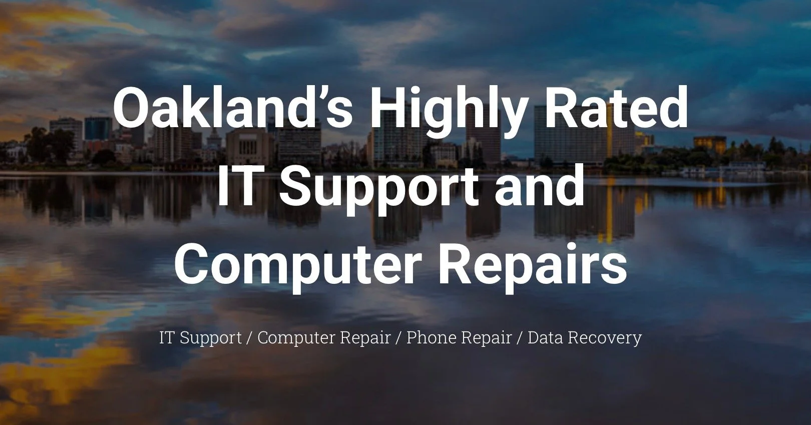 From IT Support and Computer Repair to Phone Repair and Data Recovery, the skilled crew at My Emergency Guy are conveniently located and ready to help you with your tech repairs and support!

My Emergency
(510) 621-3059
6019 College Ave
myemergencygu