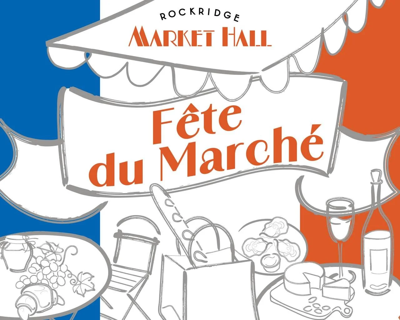 Bastille Day F&ecirc;te du March&eacute;!

Saturday, July 11 (12pm-3pm) is the 9th Annual Bastille Day Celebration honoring French cuisine and culture with specials and tastings from all around Rockridge Market Hall:  French wine, cheese and charcute