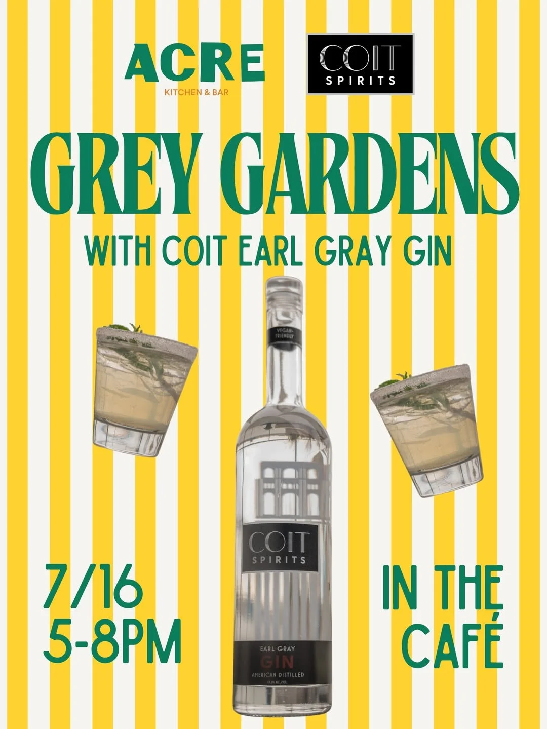 Today we&rsquo;re sipping on something special. ☀️ Let's welcome Coit Spirits to Sip Into Summer, pouring their Earl Gray Gin and introducing us to the Master Distiller behind it. Oh, and there&rsquo;s a raffle for a Coit gift bag. 👀
Come taste what