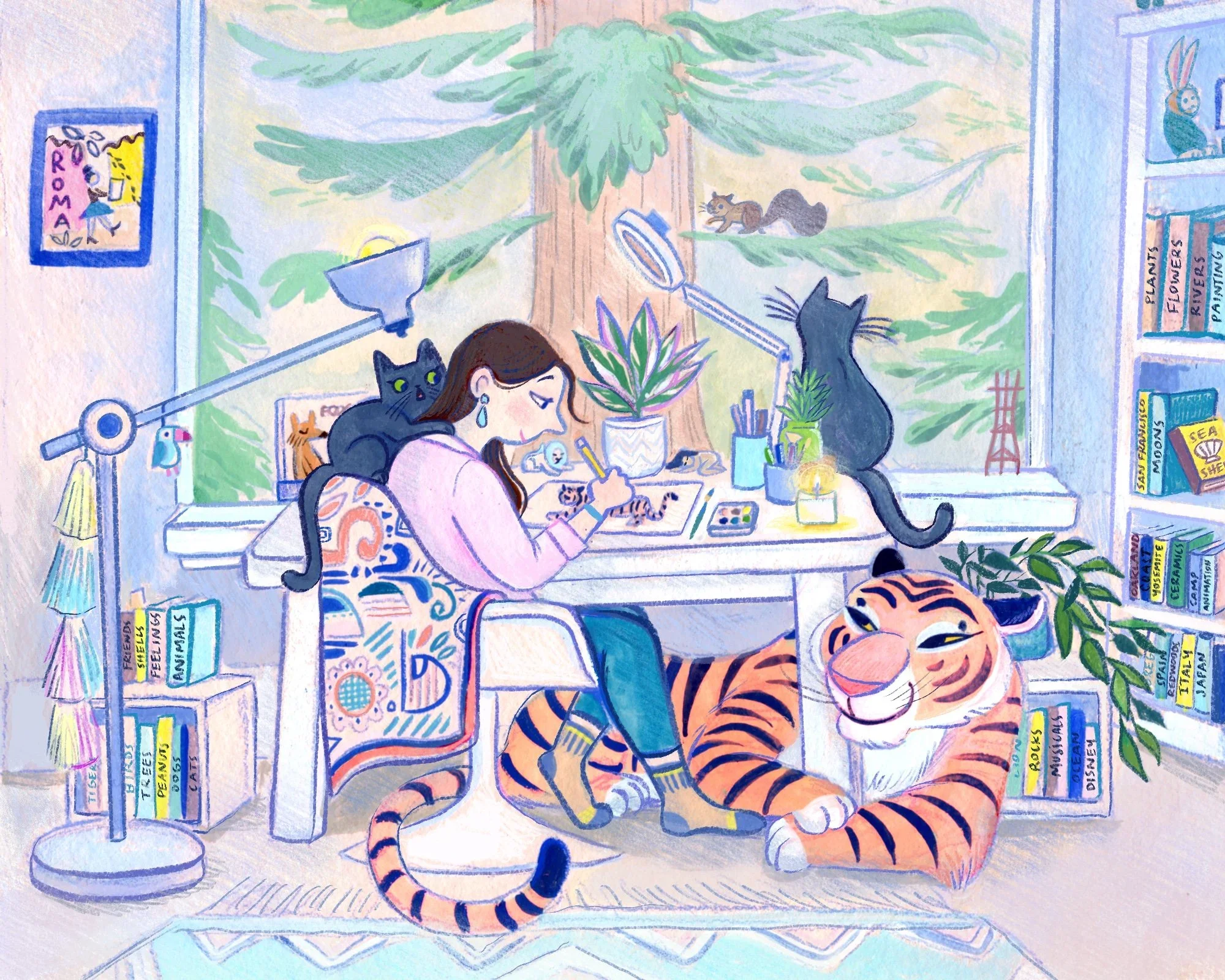   http://www.elizareisfeldart.com/  