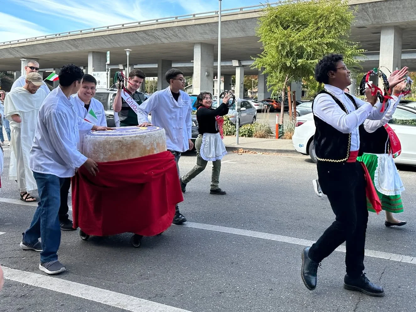 Save the date for the The Great Crucolo Parade - October 17 (12pm-3pm) at Rockridge Market Hall! Free!

This year is the 11th annual Crucolo Parade! Join us outside Rockridge Market Hall for a day of family-friendly festivities dedicated to Crucolo, 
