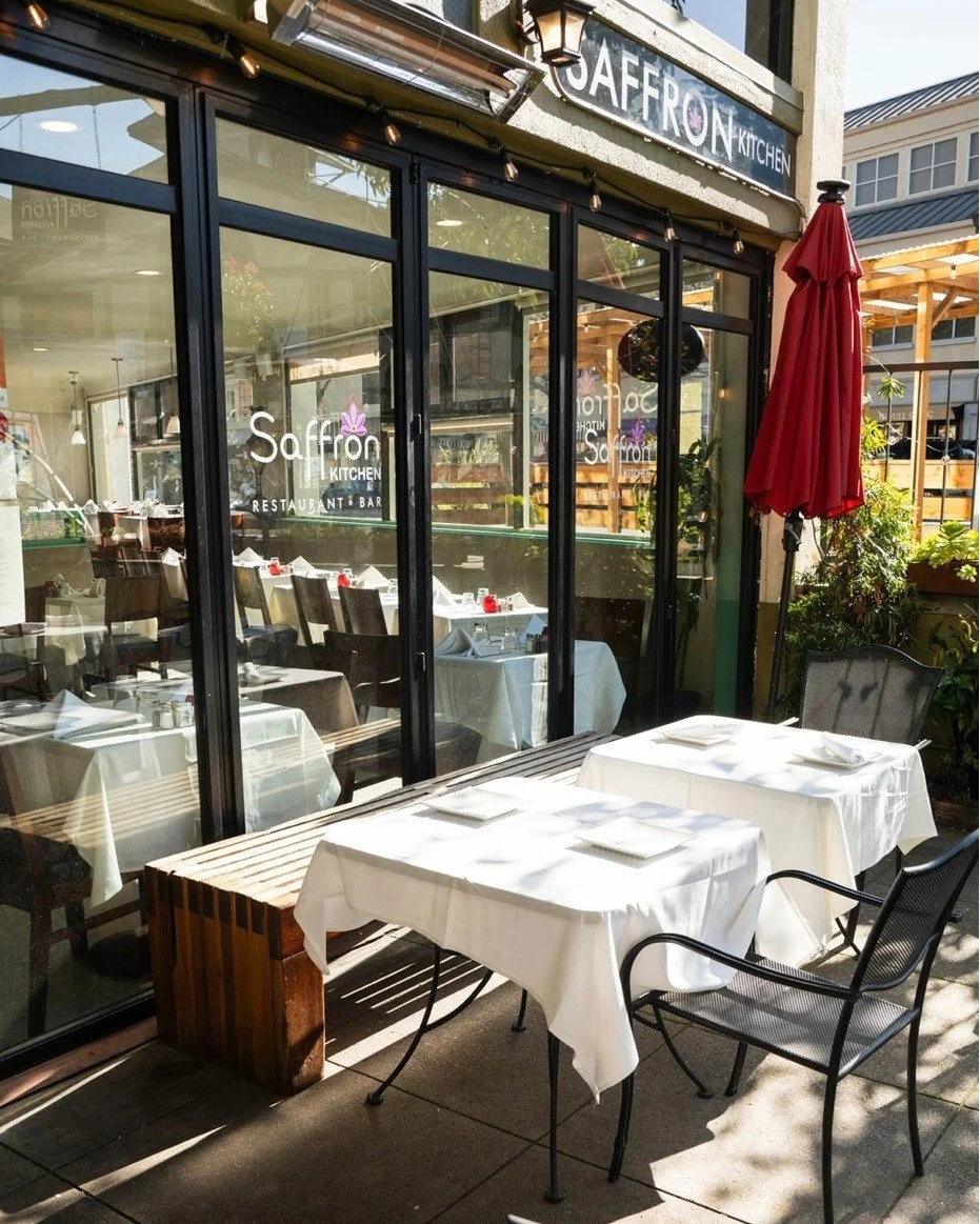 From charming patio dining to hosting your upcoming events, Saffron Kitchen, Restaurant + Bar offers an exceptional dining and beverage experience whether it's for an intimate table for two or a large gathering. Make your reservation today!

Saffron 