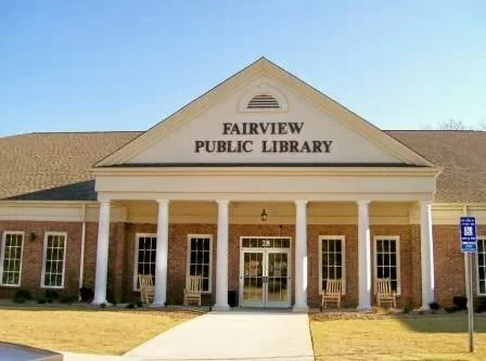 First meeting at the Fairview Library, in Stockbridge.