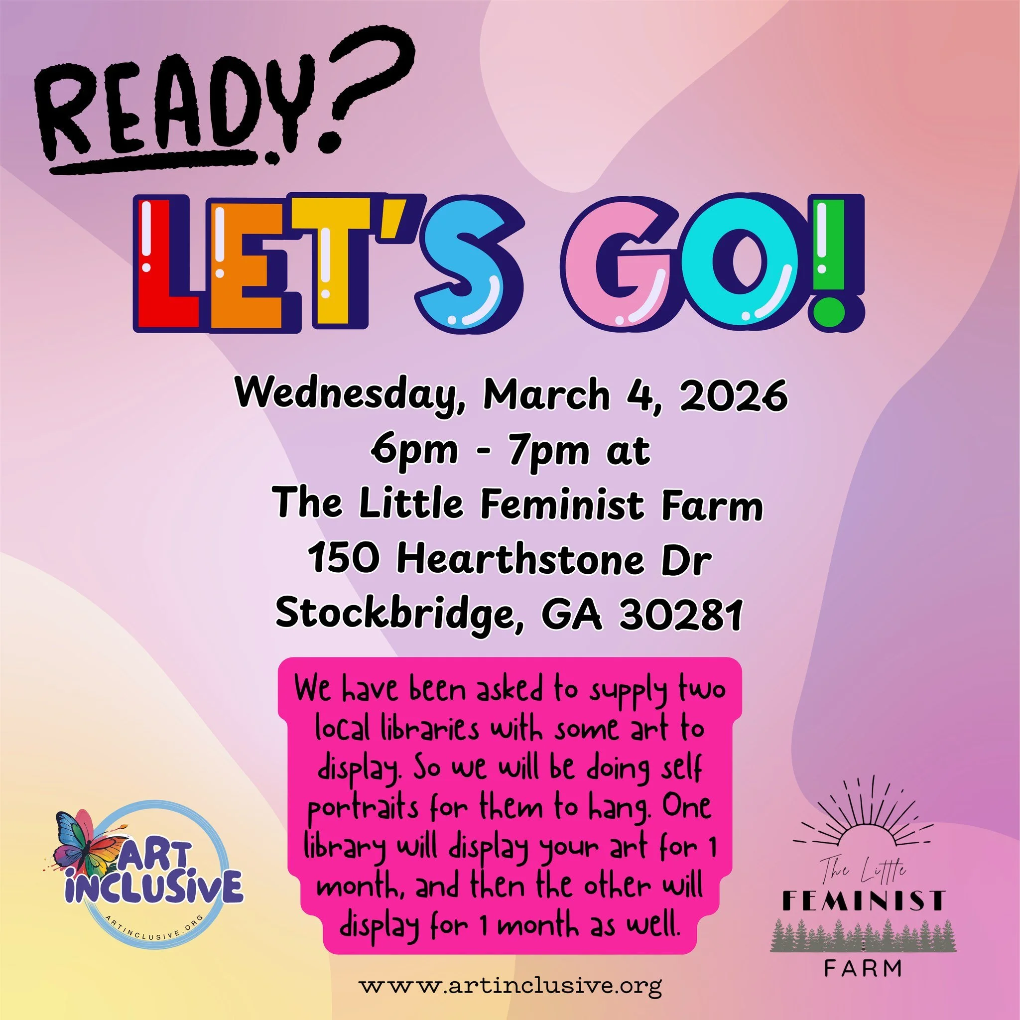 See you at the Farm!!!