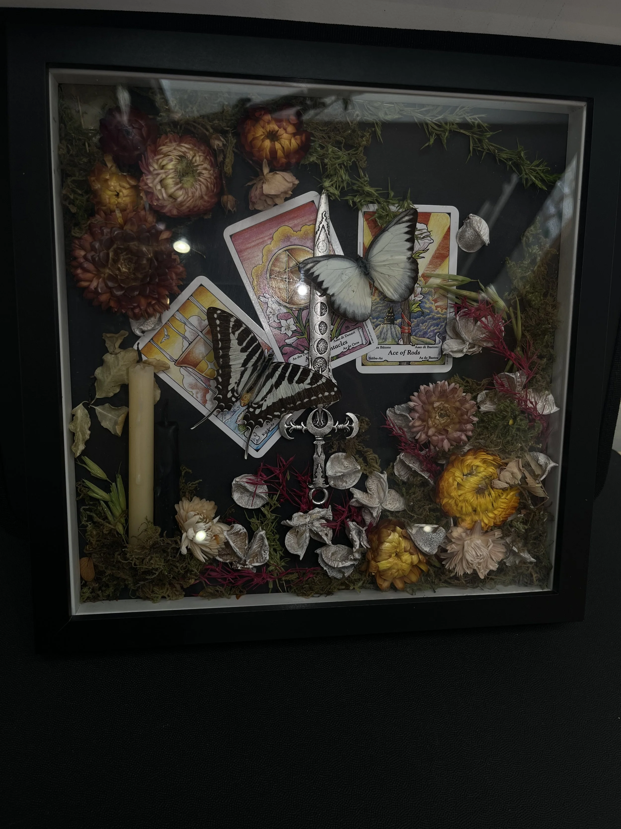 Tarot & Candles butterfly Duo