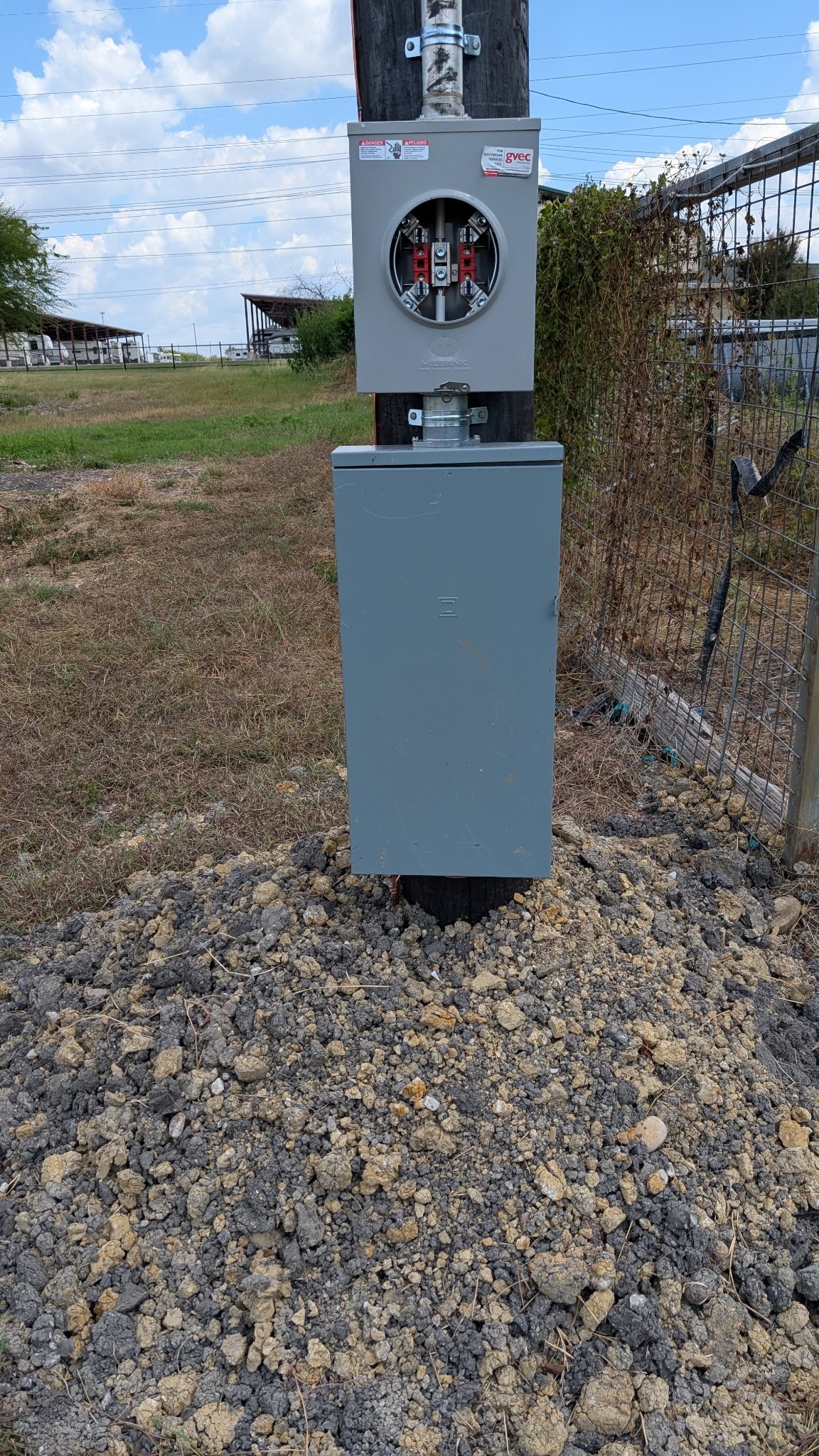 Exterior breaker box installed by BP Electrical Services