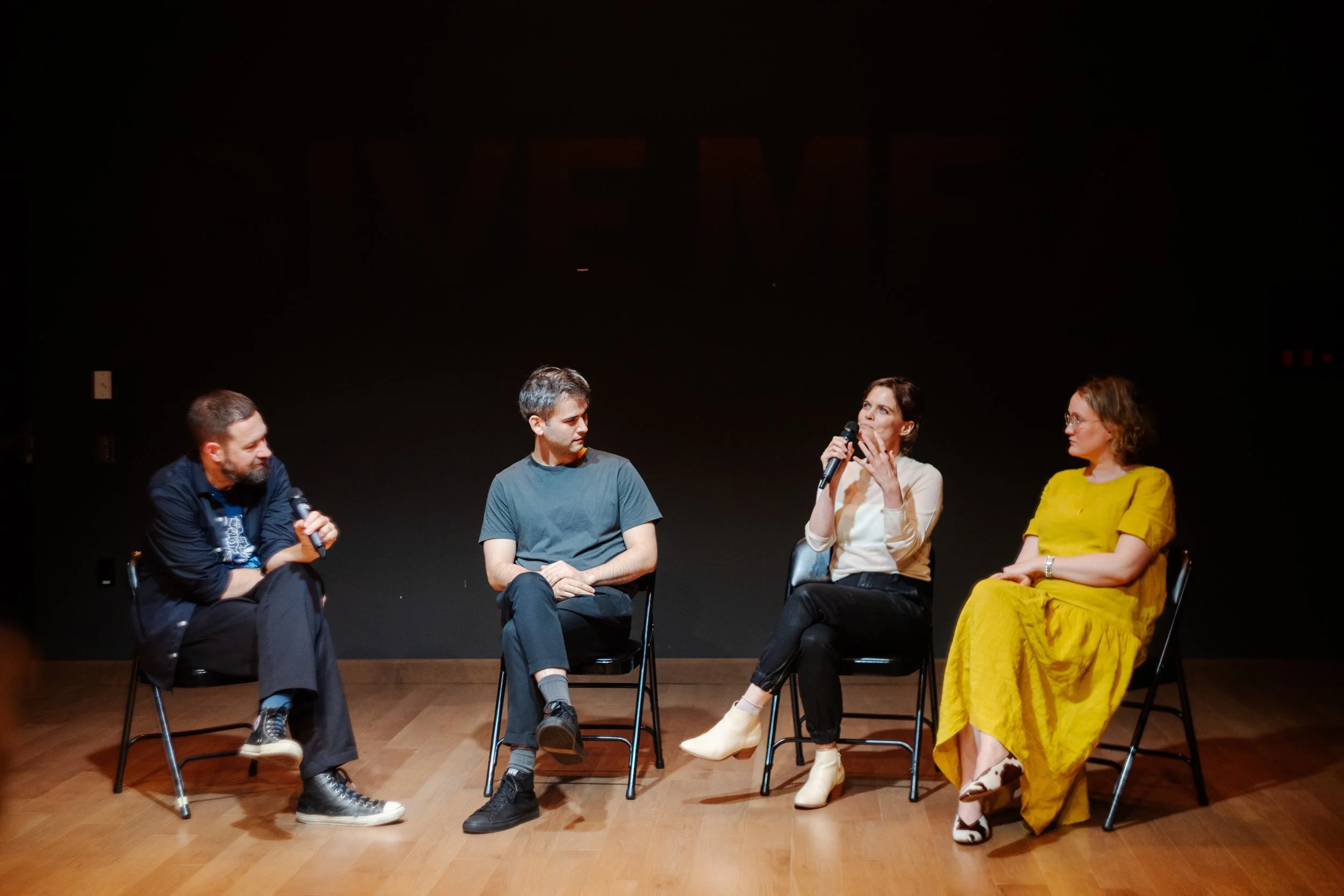 pictured L to R: Mark Armstong, Daniel Duren, Sigrid Sutter, C.C. Kellogg
