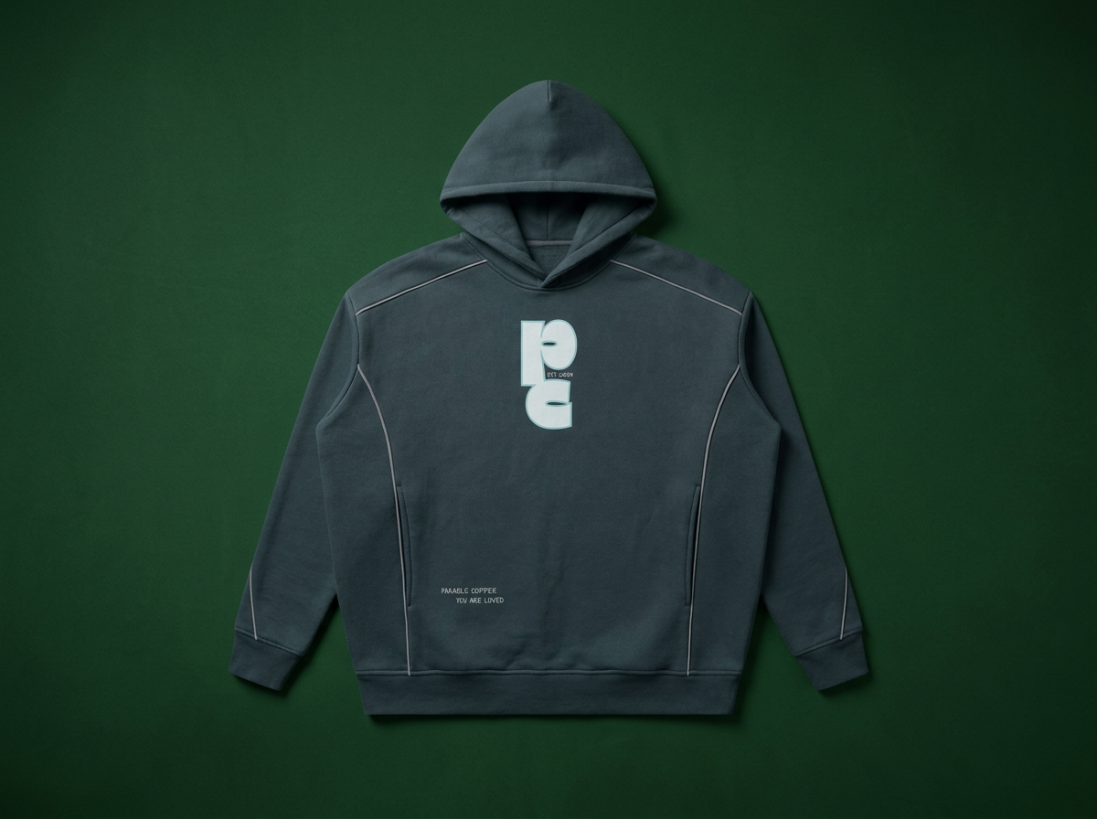 Boxy Navy Parable Hoodie
