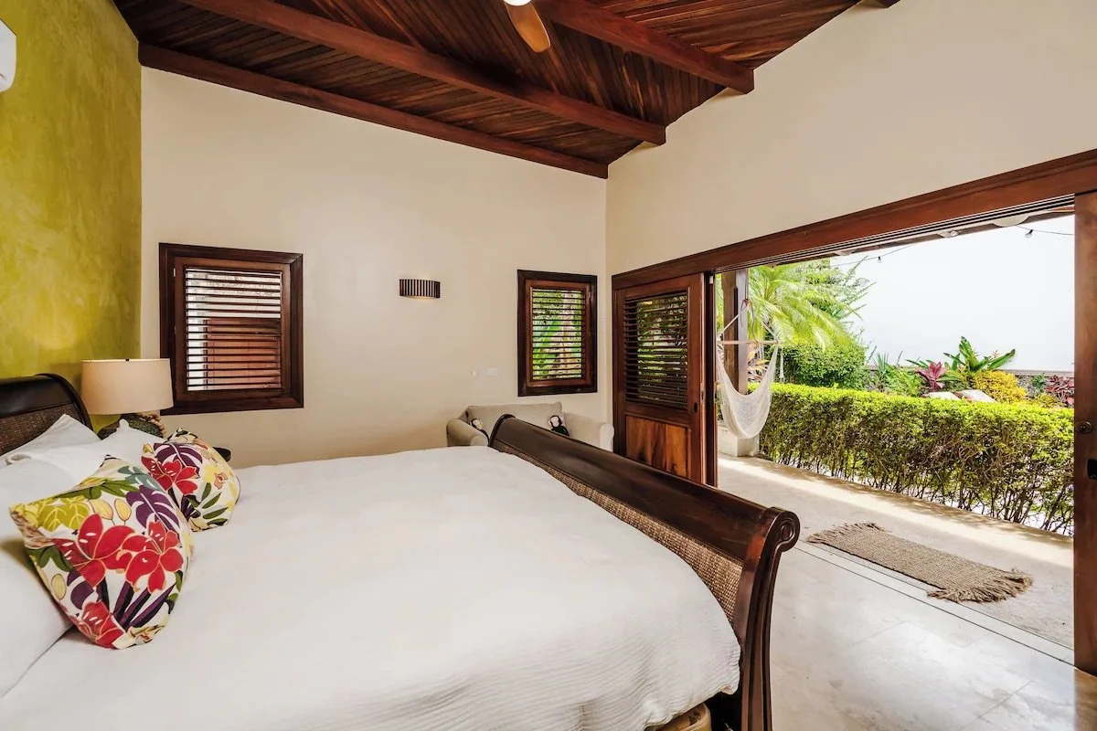 Poolside casita with a twin pull out couch and air conditioning