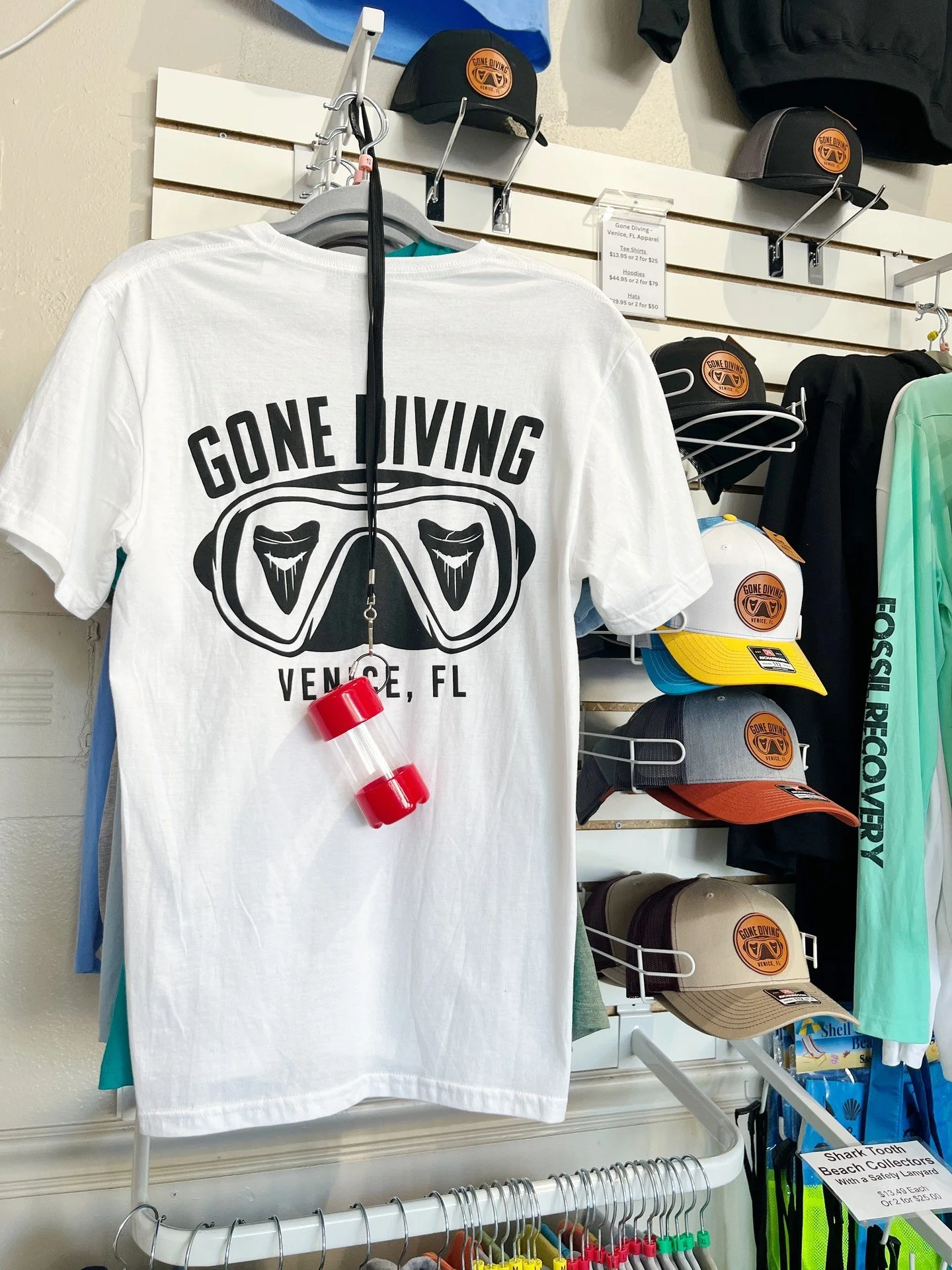 We&rsquo;ve got al Dive into style with our new collection of Gone Diving TM merch! 🌊 We&rsquo;ve got you covered with tees, hoodies, hats, stickers, and keychains. Check out our store now!