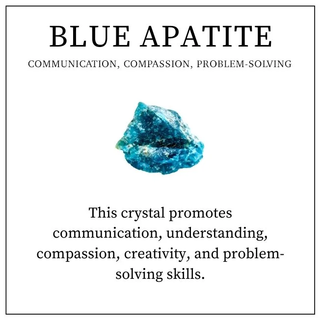 Blue Apatite