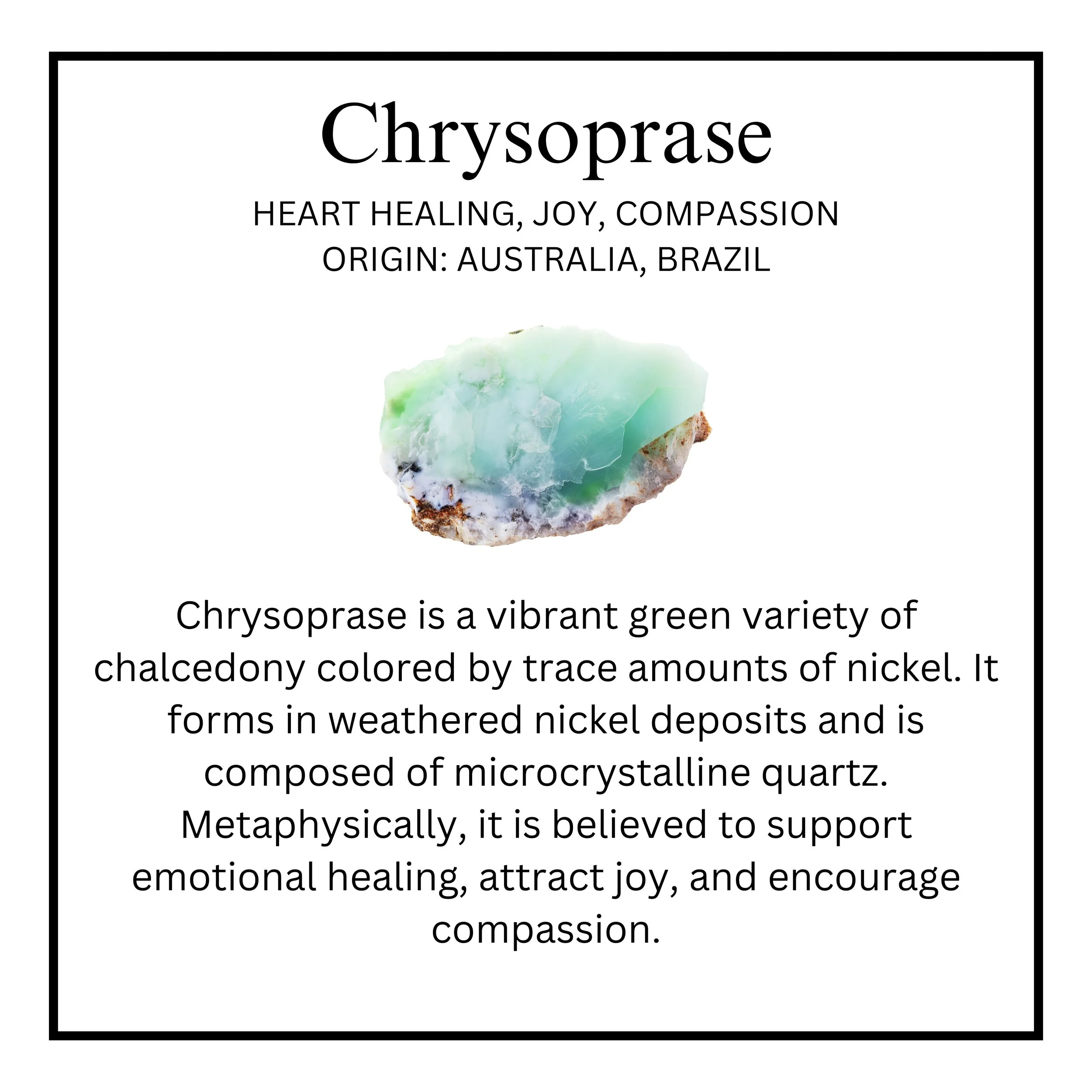 Chrysoprase