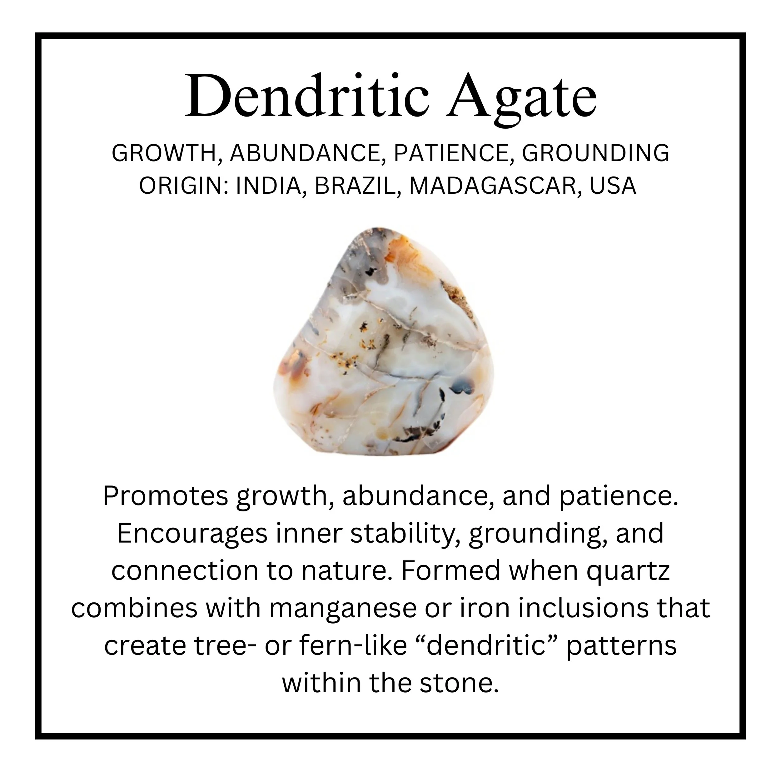 Dendritic Agate