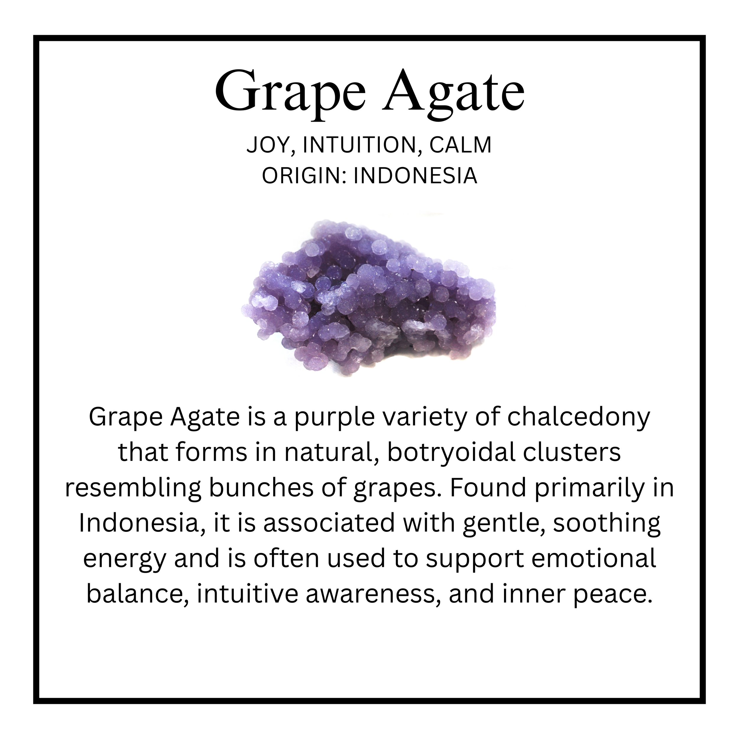 Grape Agate