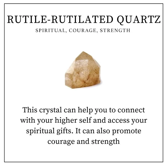 Rutile-Rutilated Quartz