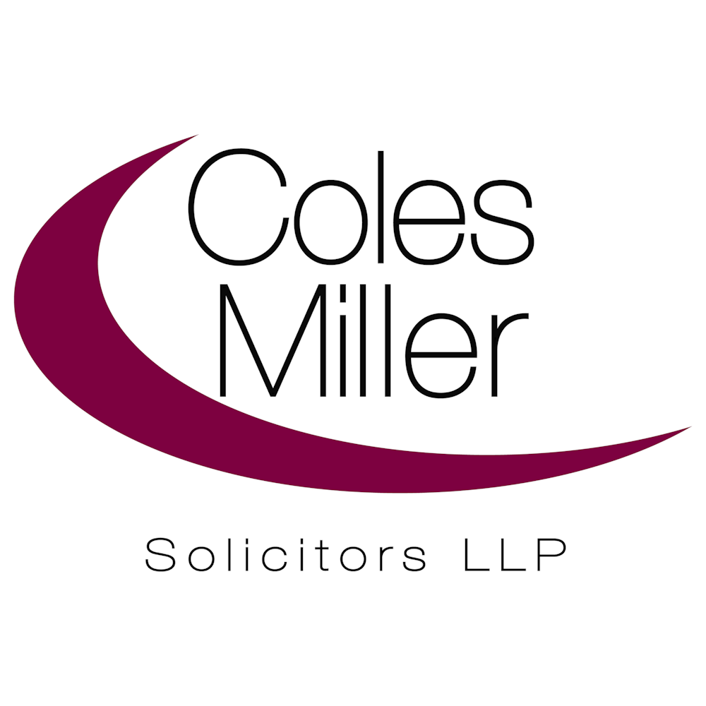 Coles Miller Solicitors LLP logo.