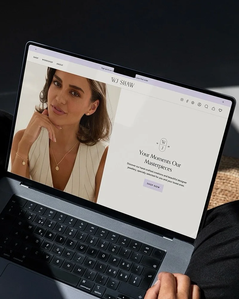 One of the best parts of my job is seeing what happens after a brand launches.

After working on the branding for WJ Shaw Jewellers, they&rsquo;ve just been shortlisted for Bespoke Jeweller of the Year at the UK Jewellery Awards.

For a small indepen