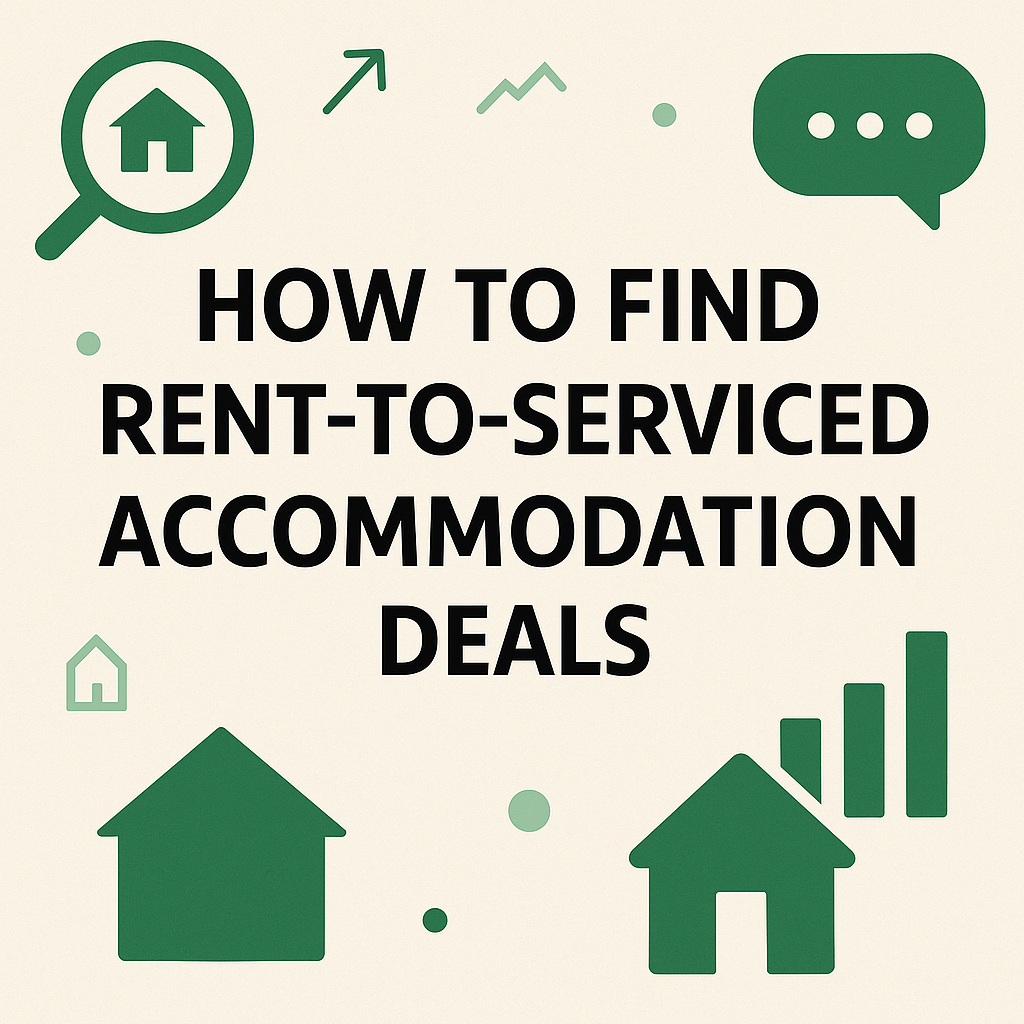 How to Find Rent-to-Rent Serviced Accommodation (R2SA) Deals