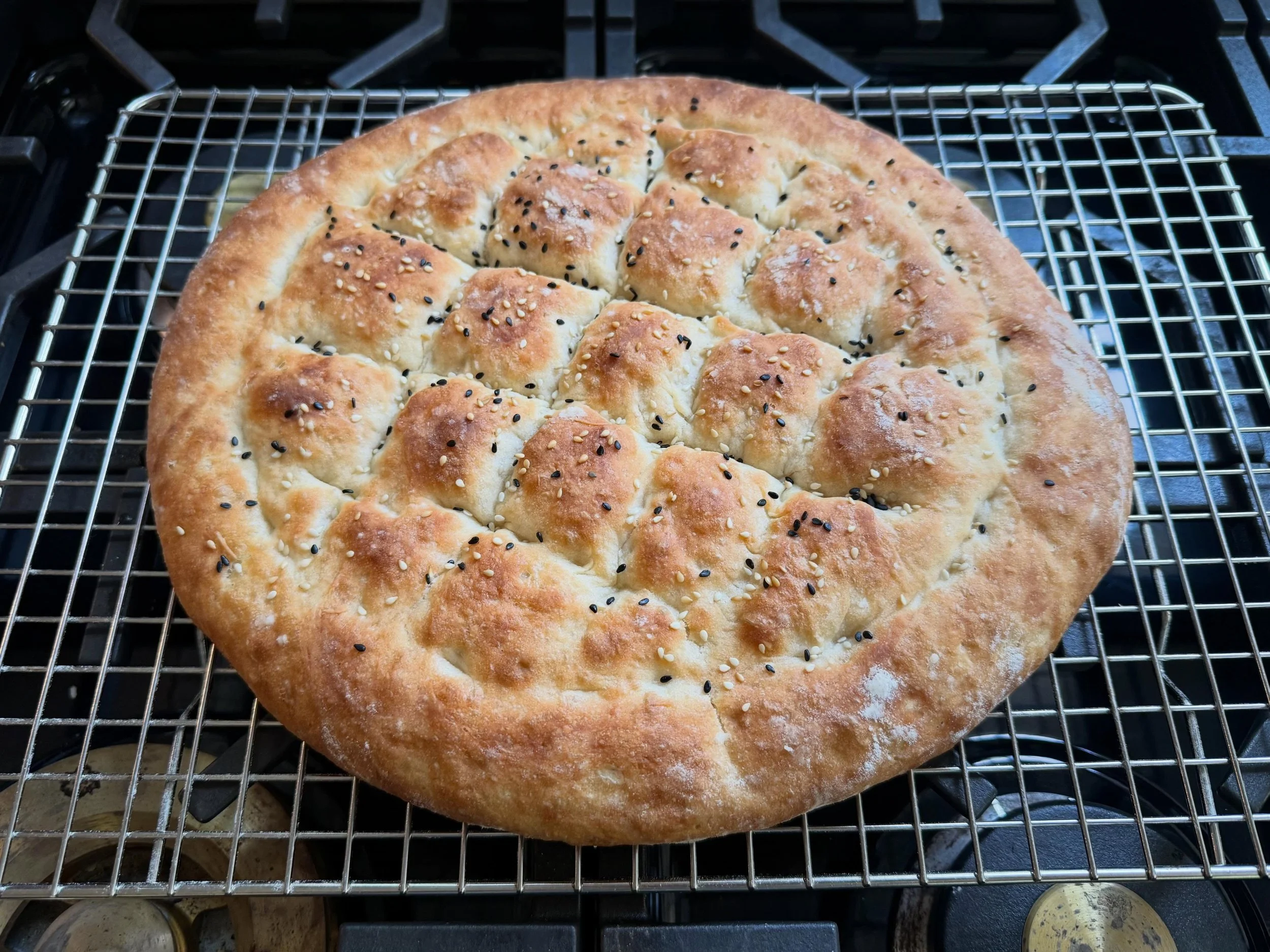 I just love baking this traditional Turkish bread. It&rsquo;s so easy and delicious! It is so good, I decided to include it in my new Master Chef class on Turkish traditional cuisine (launching today!!) 💕💕💕