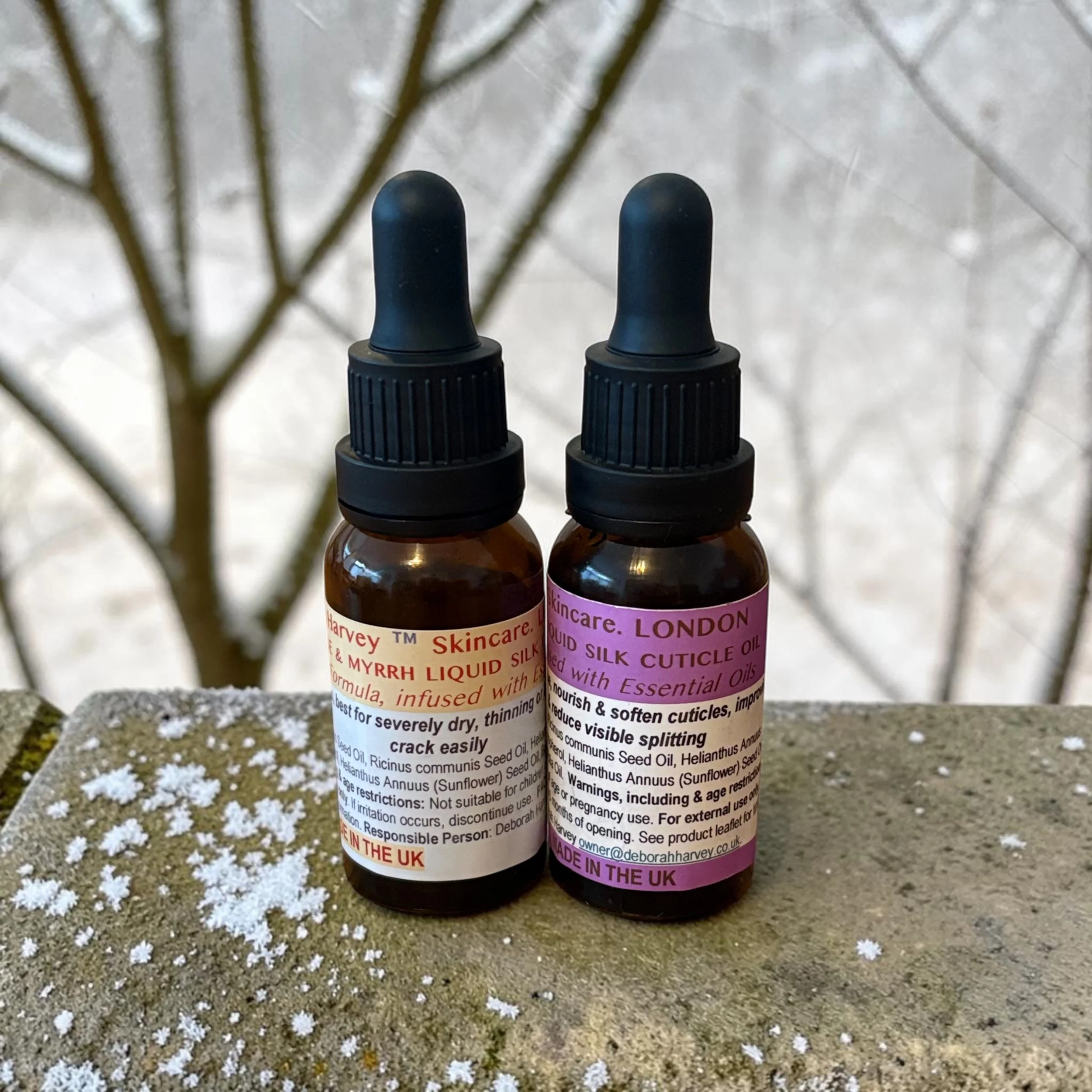 Liquid Silk Cuticle Oils.