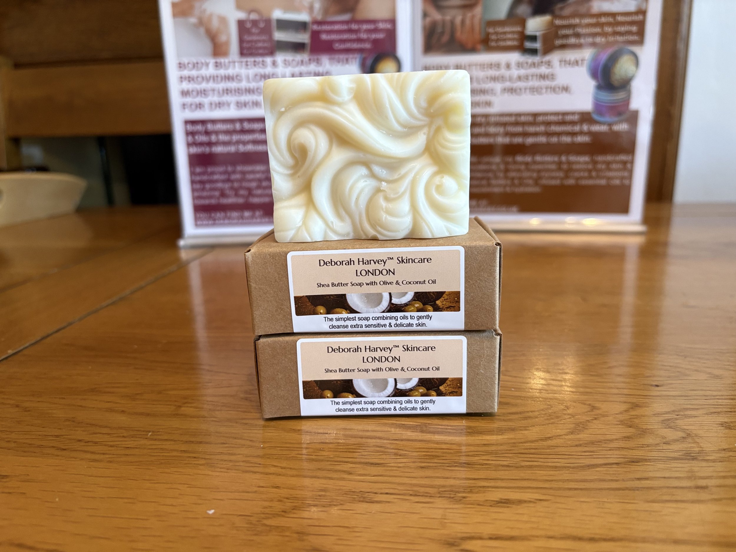 Shea Butter SOAP  WITH Olive and Coconut OIL