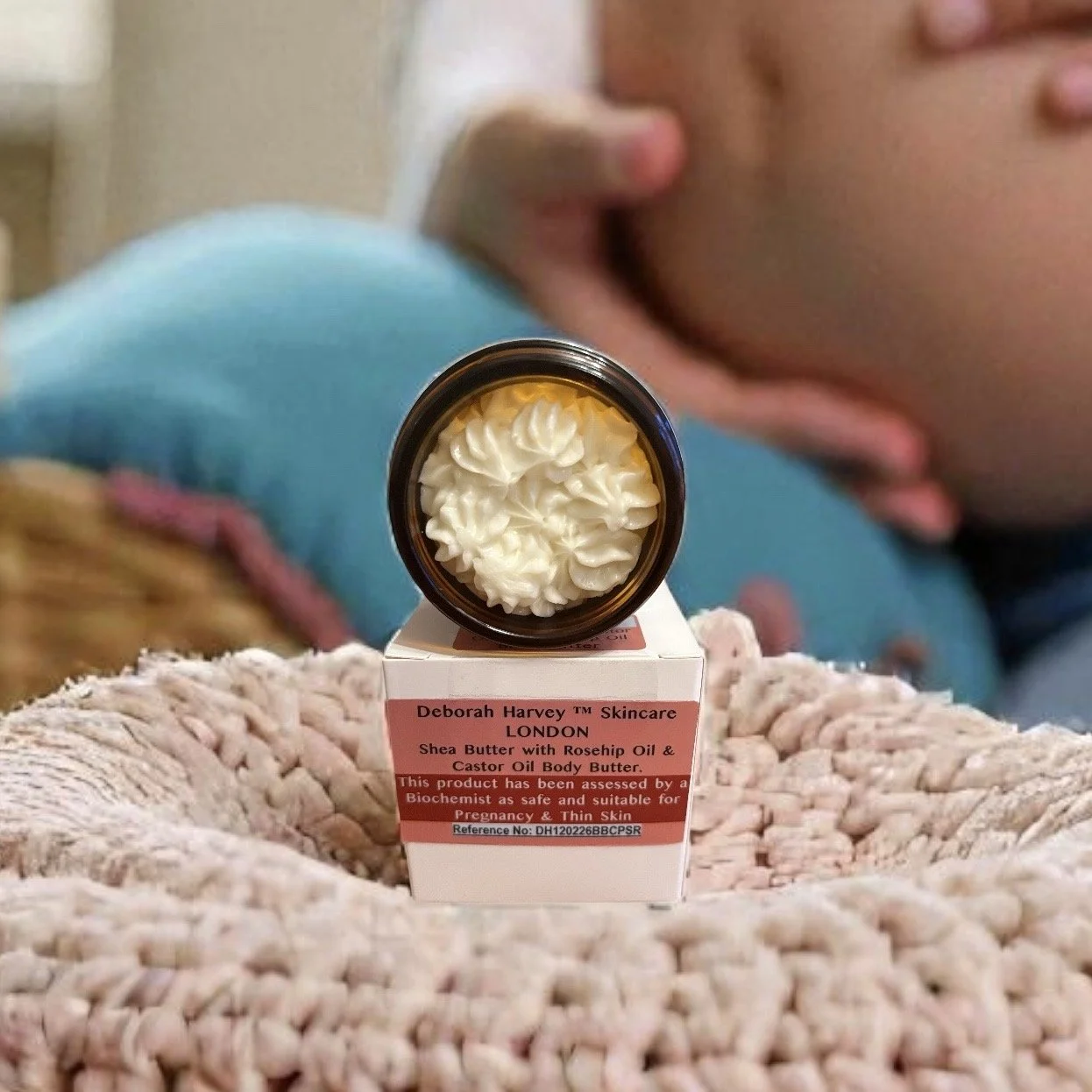 Pregnancy-Safe’ Rosehip Body Butter.  ‘Biochemically Assessed as suitable for Pregnancy’, Contains Shea Butter & CASTOR, Rosehip & Jojoba oil