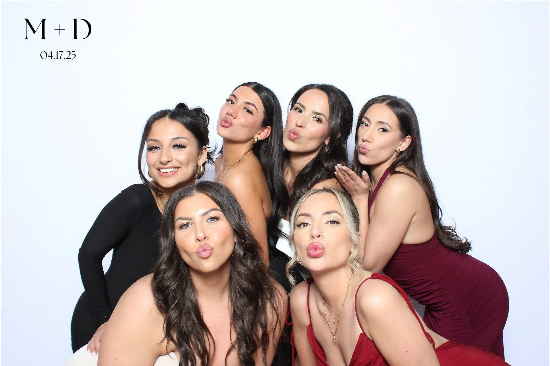 Custom Photo Booth template for wedding