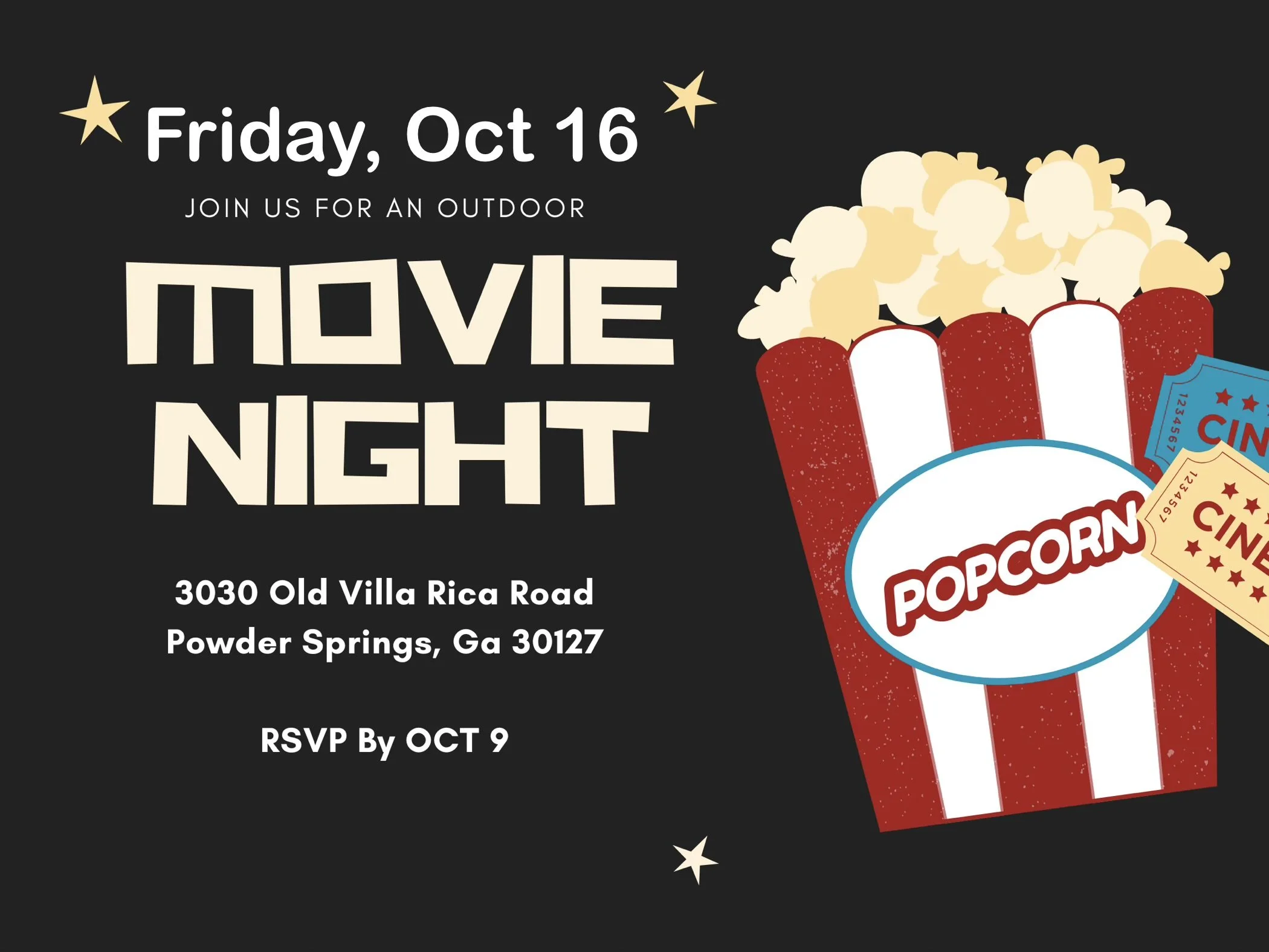 Movie on the Lawn