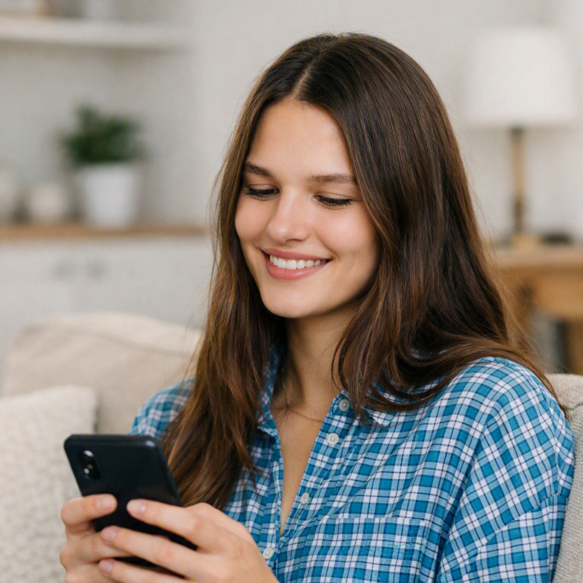 Graduate student in Ames Iowa enjoying calm focus and academic support through virtual ADHD care