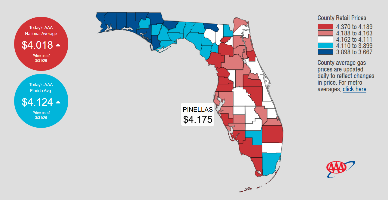 Florida Diesel Prices Hit Record High as Fuel Costs Surge