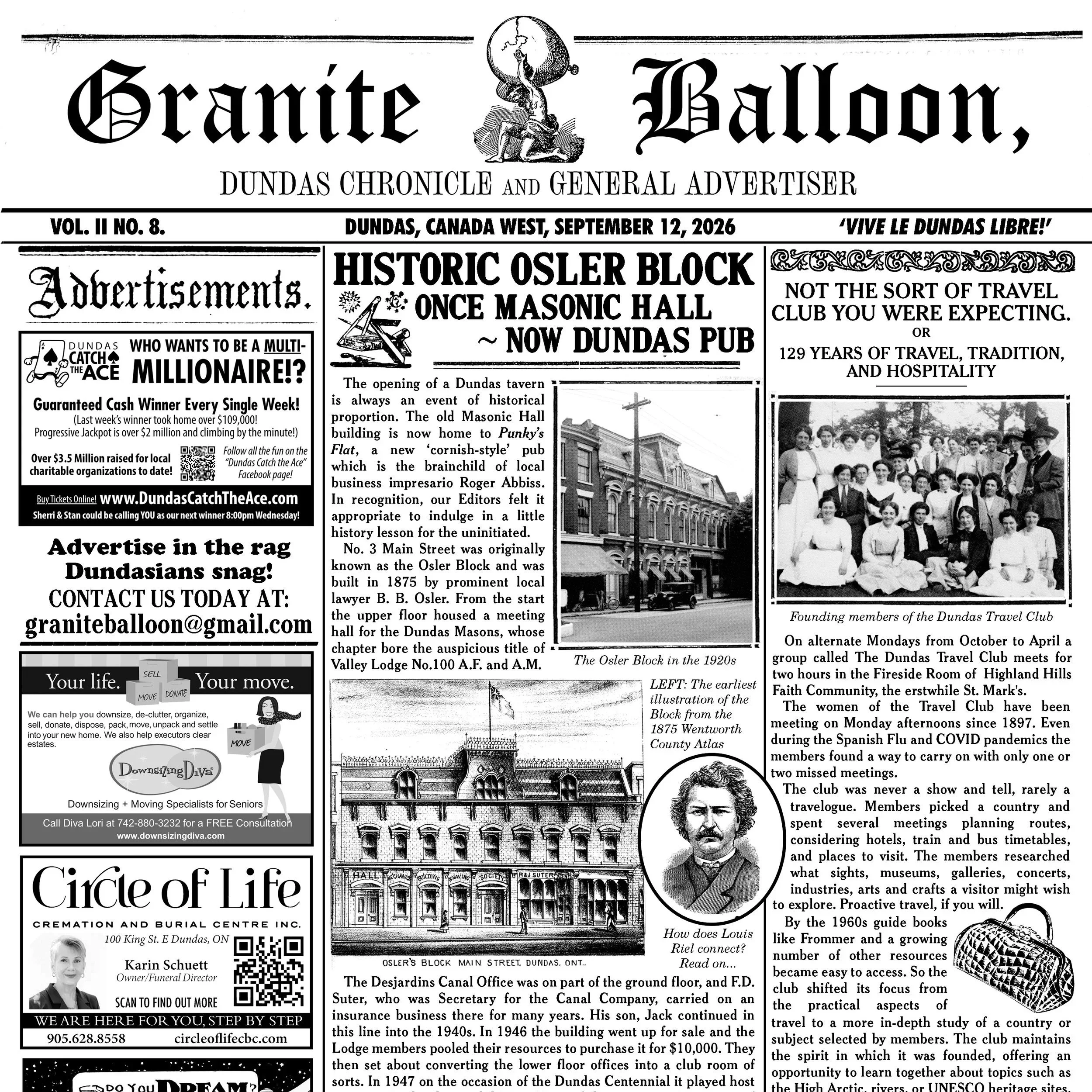 Vol 2. No 8. September 12, 2026