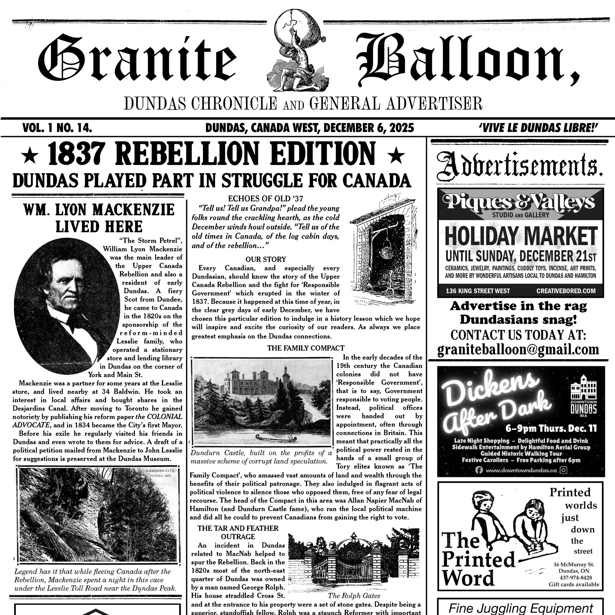 Vol 1. No 14. December 6, 2025